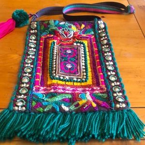 Bohemian style fabric bag